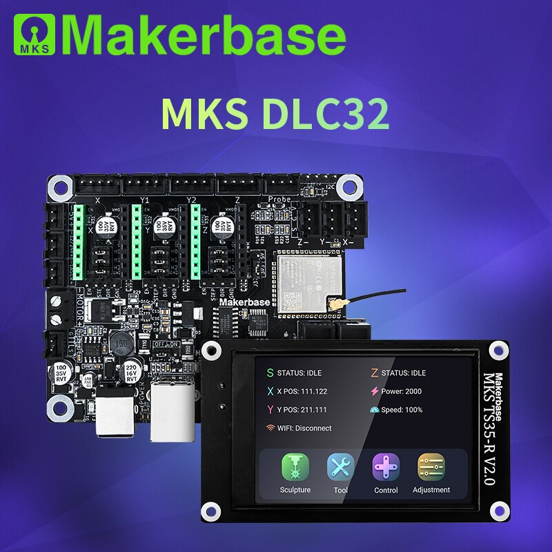 Makerbase MKS DLC32  Ʈѷ 32 Ʈ ESP32 ..